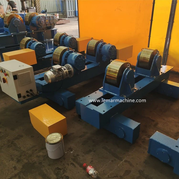 screw adjustable welding rotator